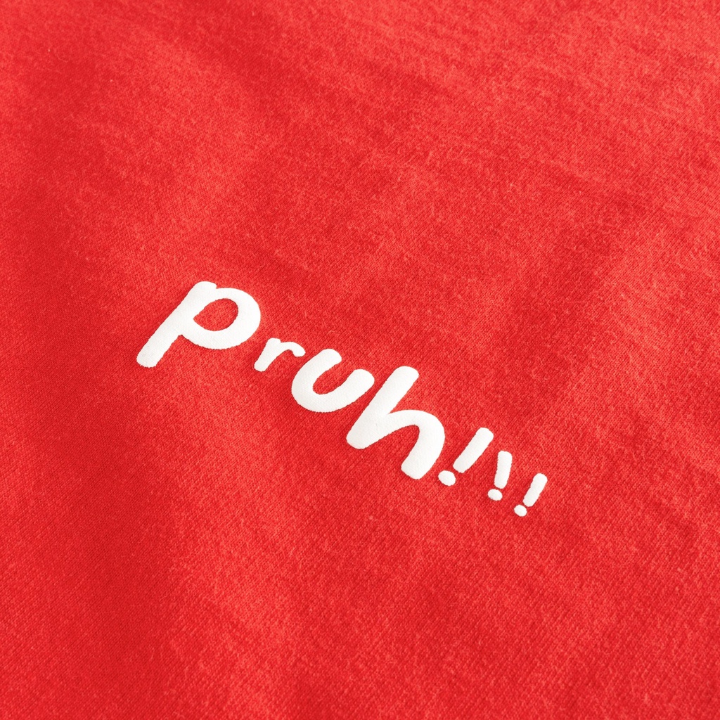 Áo Thun POPPOP BUBLLE LOGO TSHIRT RED