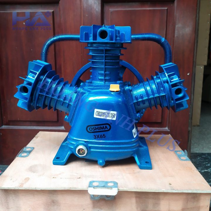 Đầu Nén Khí Chuyên Gia Oshima 5HP 80×3-Bảo Hành 12 Tháng
