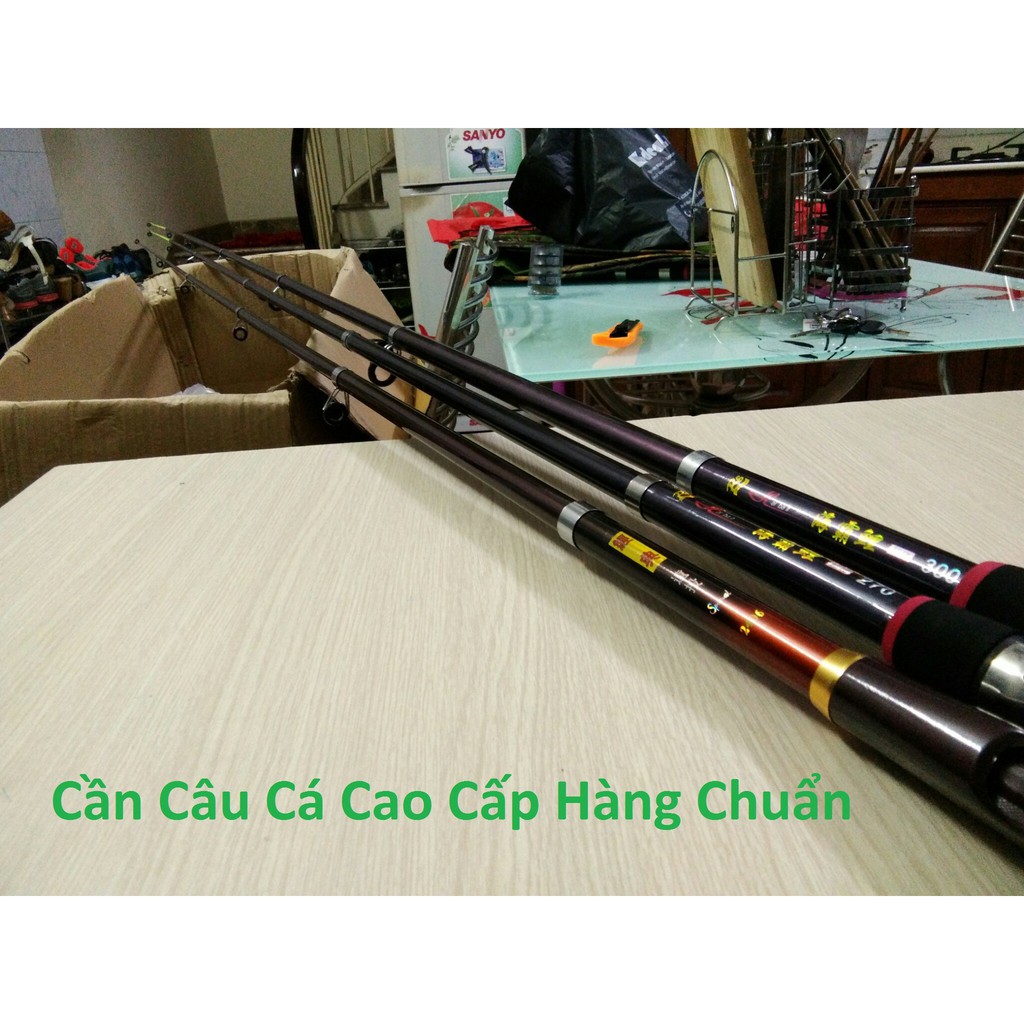 Cần Câu Cá Cao Cấp Hàng Chuẩn 3 size Cho Khách Lựa Chọn