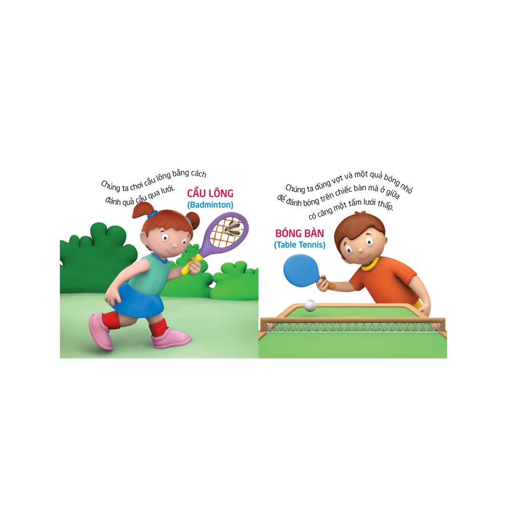 Sách: Thế Giới Trong Mắt Em - Thể Thao