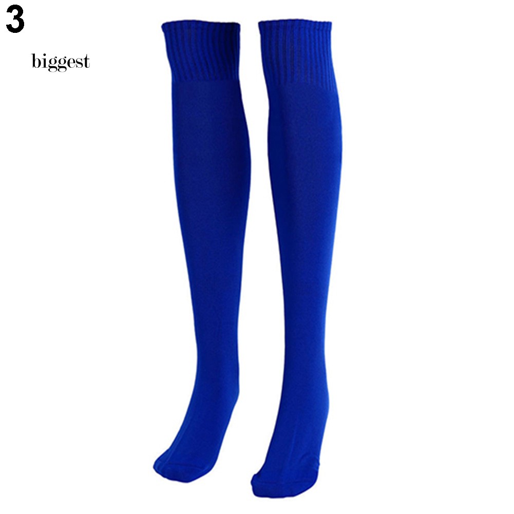 ☆Túi Xách Cỡ Lớn Thiết Kế Giản Dị Thời Trang☆Vớ Thể Thao Dài Đến Đầu Gối Màu Trơn Dành Cho Nam Nữ Chơi Bóng Đá Bóng Bầu Dục Khúc Côn Cầu