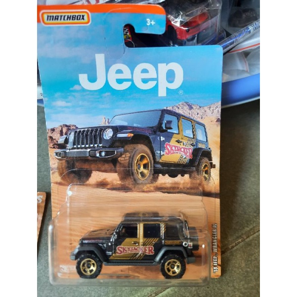 xe Matchbox 2018 Jeep Wrangler JL , hàng hiếm