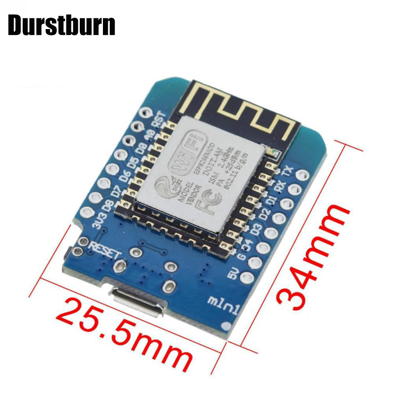 Bảng Mạch Wifi Wemos D1 Mini Nodemcu 4m Bytes Lua Esp8266 Esp-12 Esp-12F