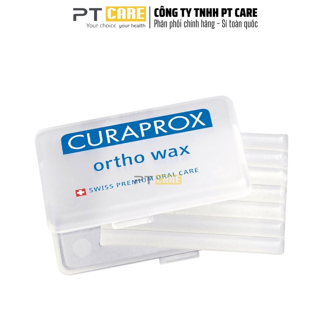 PT CARE | Hộp Sáp Nha Khoa 3M Unitek Mỹ, Curaprox Ortho Wax, Hương Trái Cây Cho Răng Niềng Răng Đau Mắc Cài Viêm Nướu