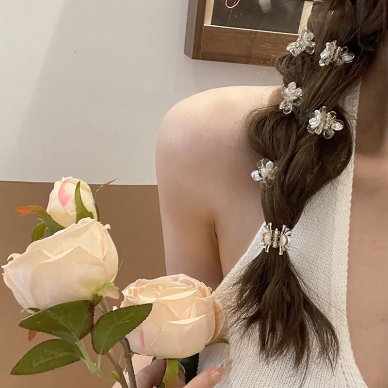 Kẹp Tóc Nhỏ Hình Hoa Thời Trang Hàn Quốc Cho Nữ