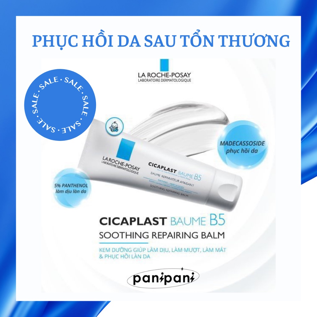 [100% AUTH] Kem Dưỡng Phục Hồi Da La Ro che Posay Cicaplast Baume B5 100ML