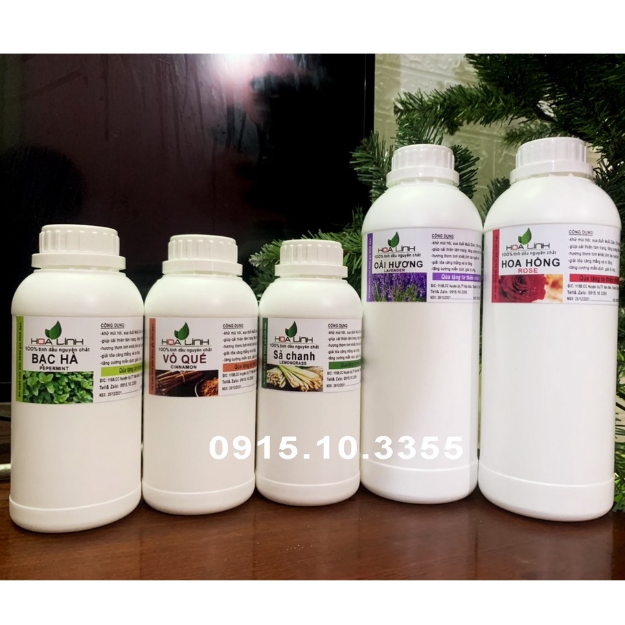 500ML - TINH DẦU NGUYÊN CHẤT: SẢ CHANH- BẠC HÀ - TRÀM GIÓ XỊN CHO BÉ.. đậm đặc,thơm lừng (Cam kết Không ưng trả lại)