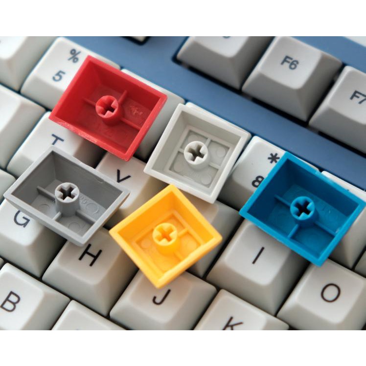 Bộ 109 phím cơ học VSA màu xám trắng toàn bộ cho bàn phím cơ