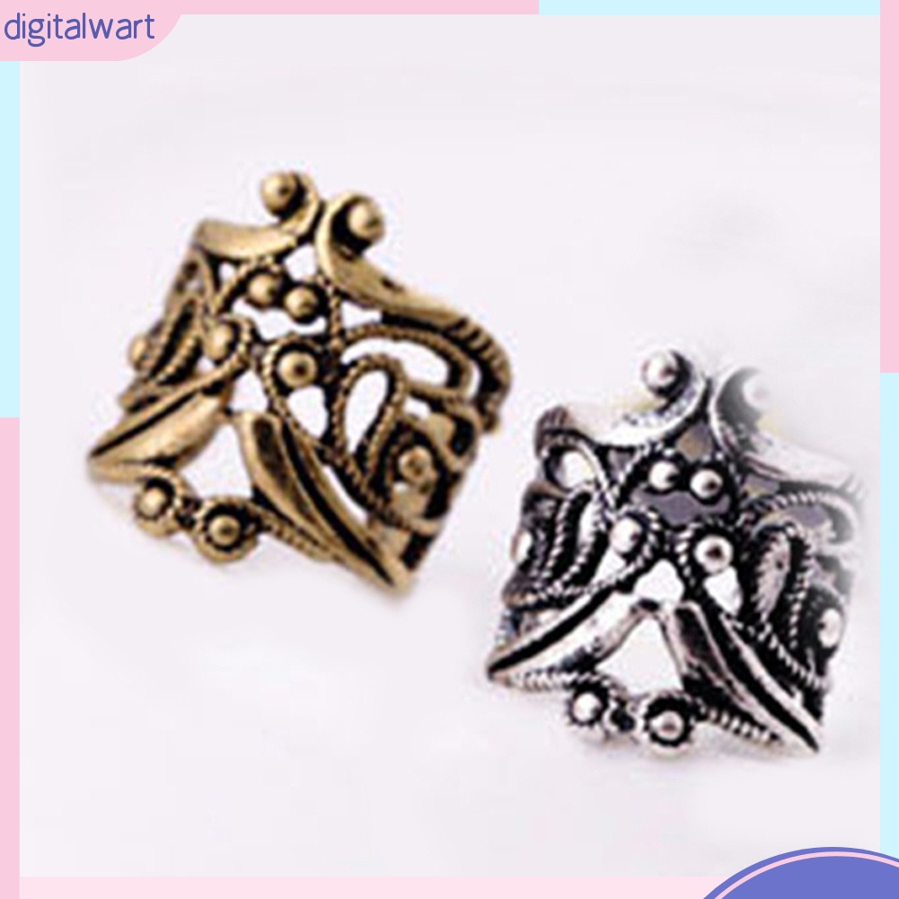 Khuyên kẹp tai hoạ tiết rỗng phong cách Vintage Punk cá tính