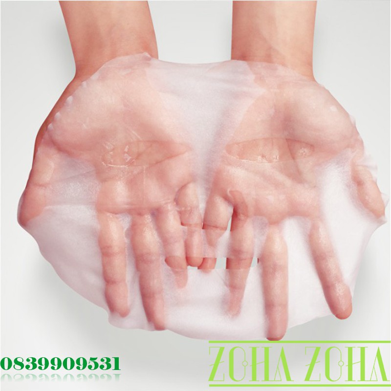 Mặt nạ giấy Lô Hội mask Nha Đam dưỡng trắng cấp ẩm sâu và cấp nước cho da Zoha