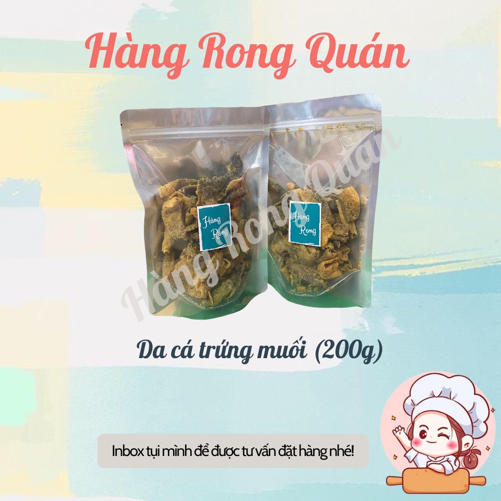 Da cá trứng muối (200g)