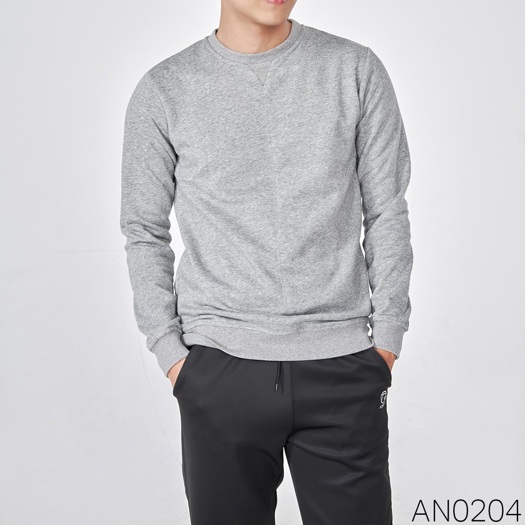 Áo Sweater Basic Nam Chất Nỉ ROUGH Co Giãn Thoải Mái | WebRaoVat - webraovat.net.vn