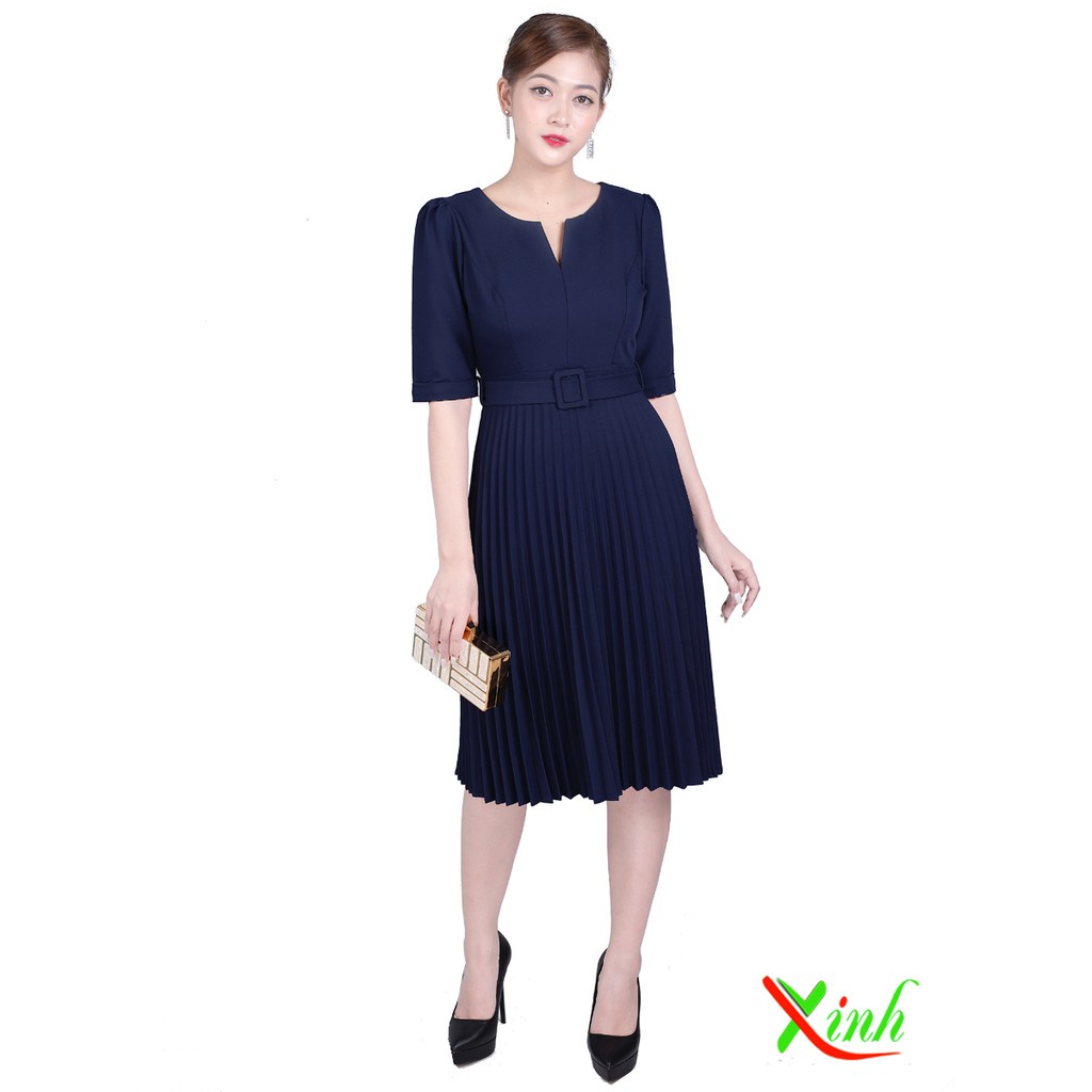 Đầm dự tiệc dập ly ThoiTrangXinh sang trọng DL611 IVY