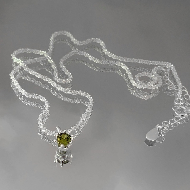 Vòng Cổ Kim Cương Nhẹ Harajuku niche net red Thiết Kế Mới Cao Cấp