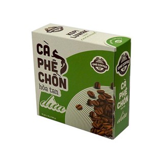 Cà Phê Chồn Hòa Tan Dừa - ONE COFFEE (10 Gói)