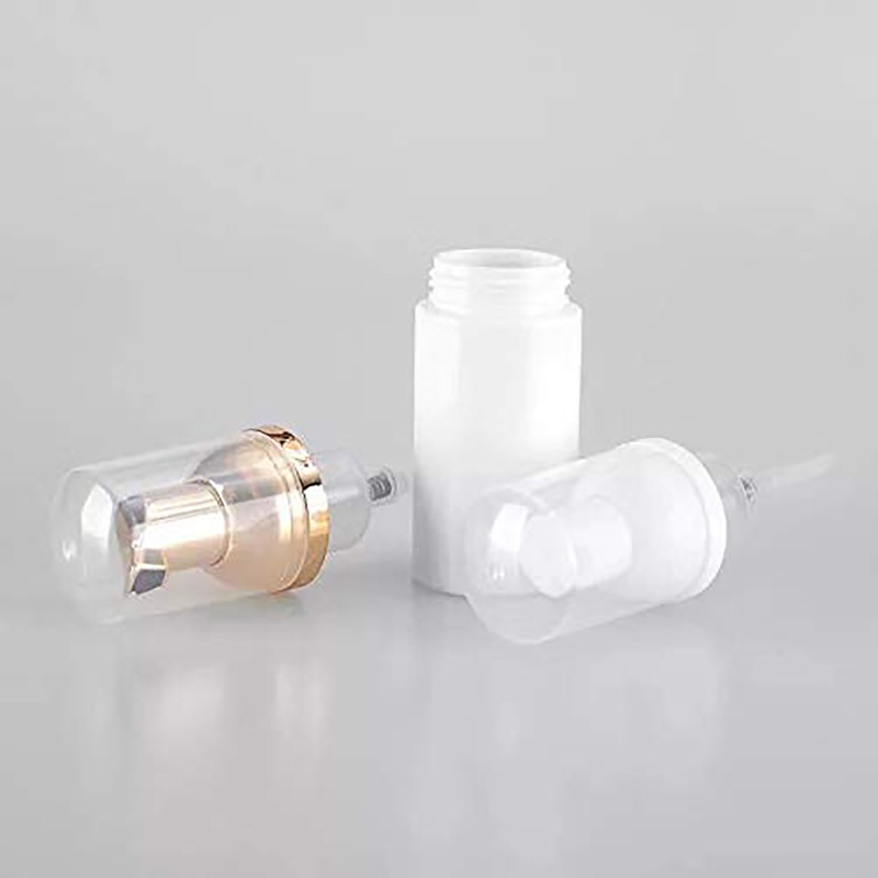 Set 10 Chai Nhựa Mini Có Vòi Xịt Bọt Xà Phòng Rửa Mặt Tạo Bọt Tiện Lợi Du Lịch