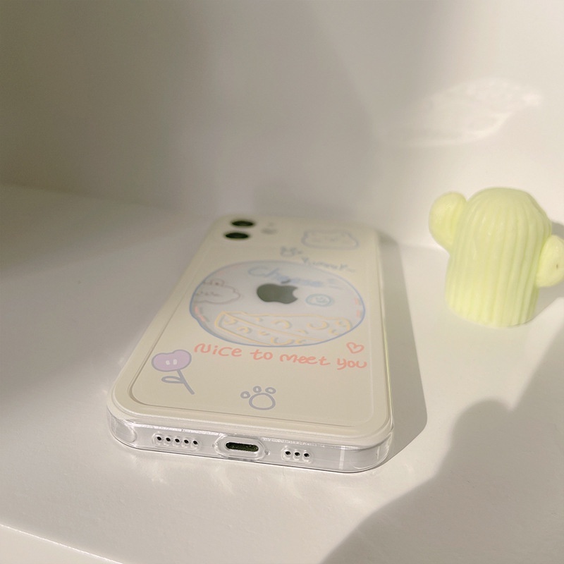 Ốp điện thoại TPU hình gấu hoạt hình cho iPhone 11 Pro Max X Xr Xs Max 7 8 Plus Se 2020 12 pro max 12 mini | BigBuy360 - bigbuy360.vn