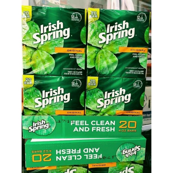 Xà phòng cục Irish Spring Mỹ 113gr