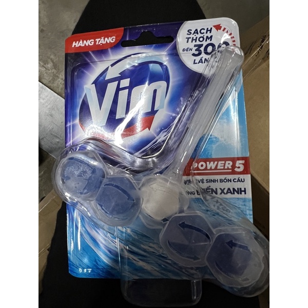 viên vệ sinh bồn cầu vim hương biển xanh 55g( hàng khuyến mãi)