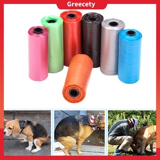 Set 4 cuộn 60 túi rác hốt phân chó tự phân hủy tiện lợi