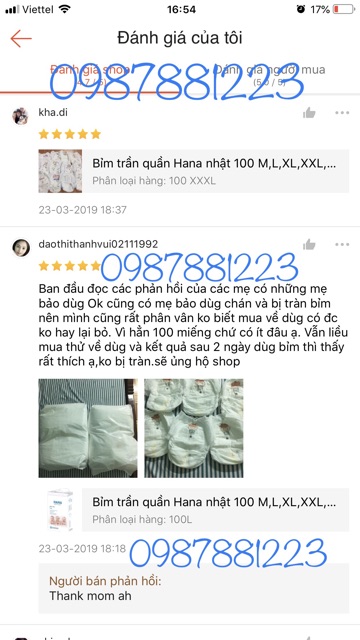 {sắp hết} 100c Bỉm quần EBOLY 100 M 100L 100XL XXL XXXL