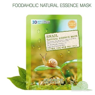 Combo 10 miếng mặt nạ ốc sên 3d foodaholic tb