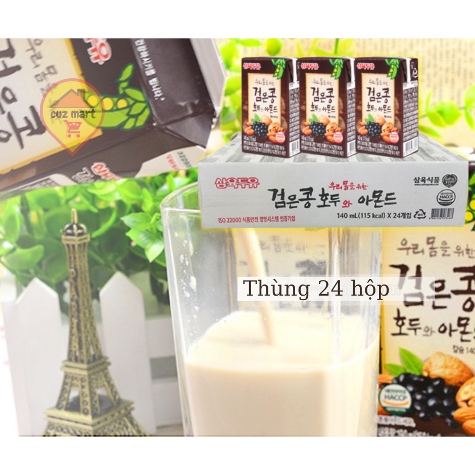SỮA ÓC CHÓ HẠNH NHÂN ĐẬU ĐEN HÀN QUỐC-Cung cấp nguồn dinh dưỡng lành mạnh từ hạt