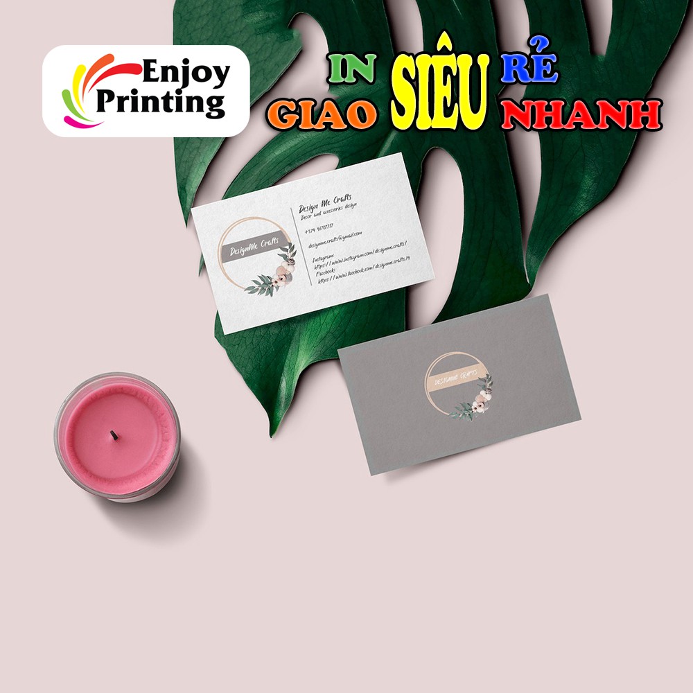 In namecard 🚀FREESHIP🚀 in danh thiếp chất lượng cao Siêu Rẻ Siêu Nhanh - Enjoy Printing -