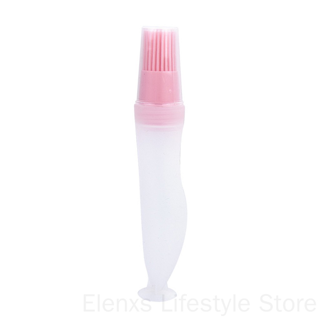 Cọ silicone chịu nhiệt gắn lọ dầu ăn quét thực phẩm nướng BBQ tiện lợi