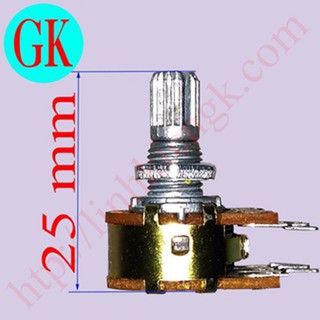 Chiết áp 50K kép trơn [K-07-11]