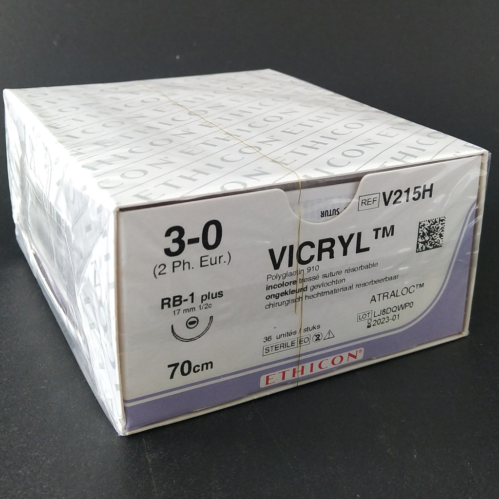 Chỉ phẩu thuật Vicryl 3-0