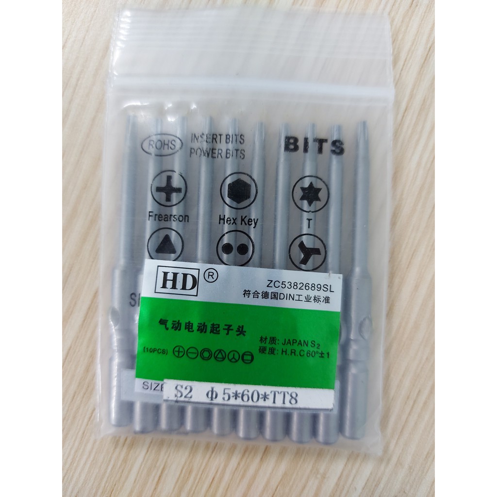 Mũi vít hoa khế phi 5*60*TT8