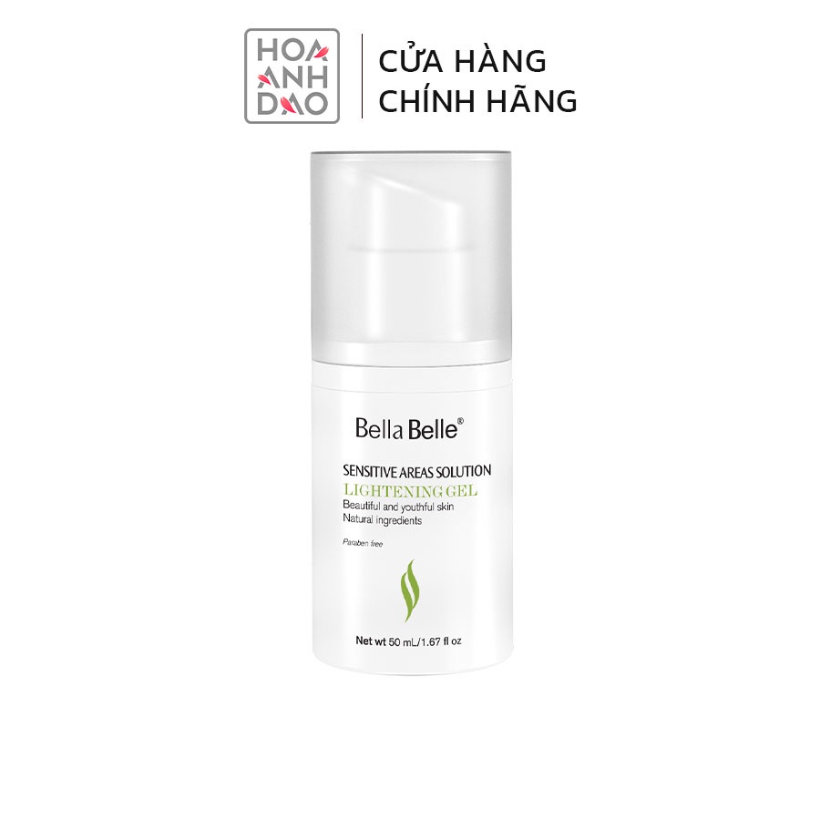 Gel làm sáng da vùng nhạy cảm Bella Belle Sensitive Areas Solution Lightening Gel