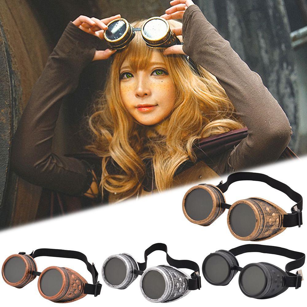 Kính Mát Đinh Tán Phong Cách Steampunk Kat1 Mới
