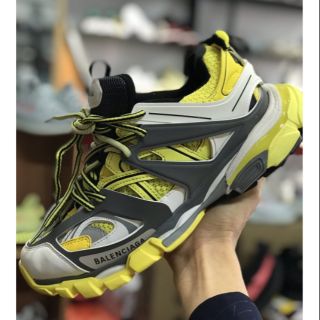 [Ảnh thật] Giày Balen track màu vàng
