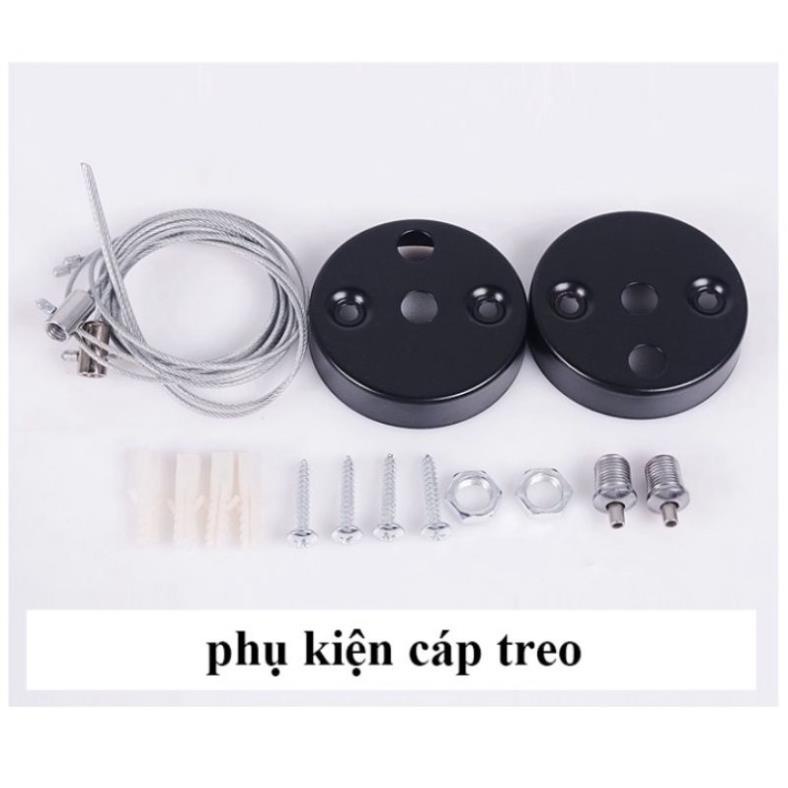 Đèn máng thả văn phòng cạnh bo tròn Kích thước: 1200x200x60 mm  - Khung nhôm cao cấp sơn tĩnh điện, led loại 1 POLI
