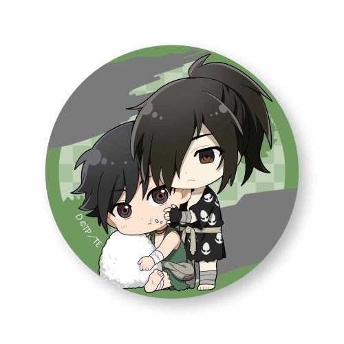 ( 1 chiếc ) Huy hiệu cái áo IN HÌNH nhân vật DORORO anime chibi dễ thương xinh xắn