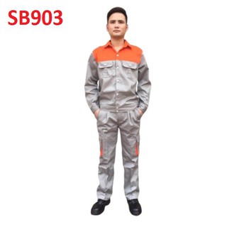 Quần áo bảo hộ lao động - Túi hộp - Vải dày - SB 903