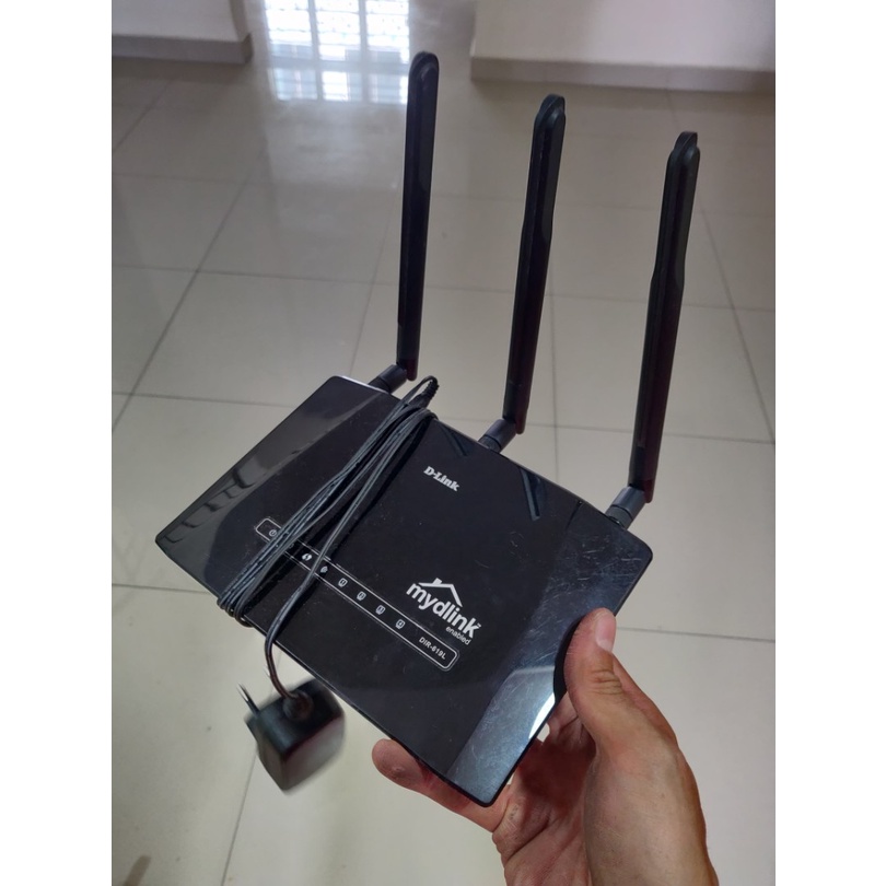 bộ phát wifi Dlink Dir 619L 3 râu hiệu suất cao đã qua sử dụng