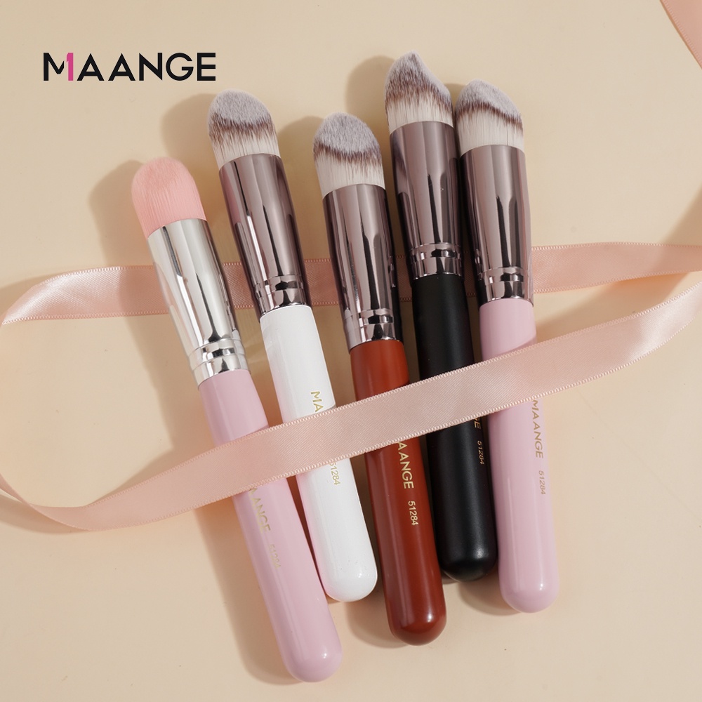 Cọ trang điểm MAGEFY tán phấn nền sợi lông dày mềm mại tiện lợi