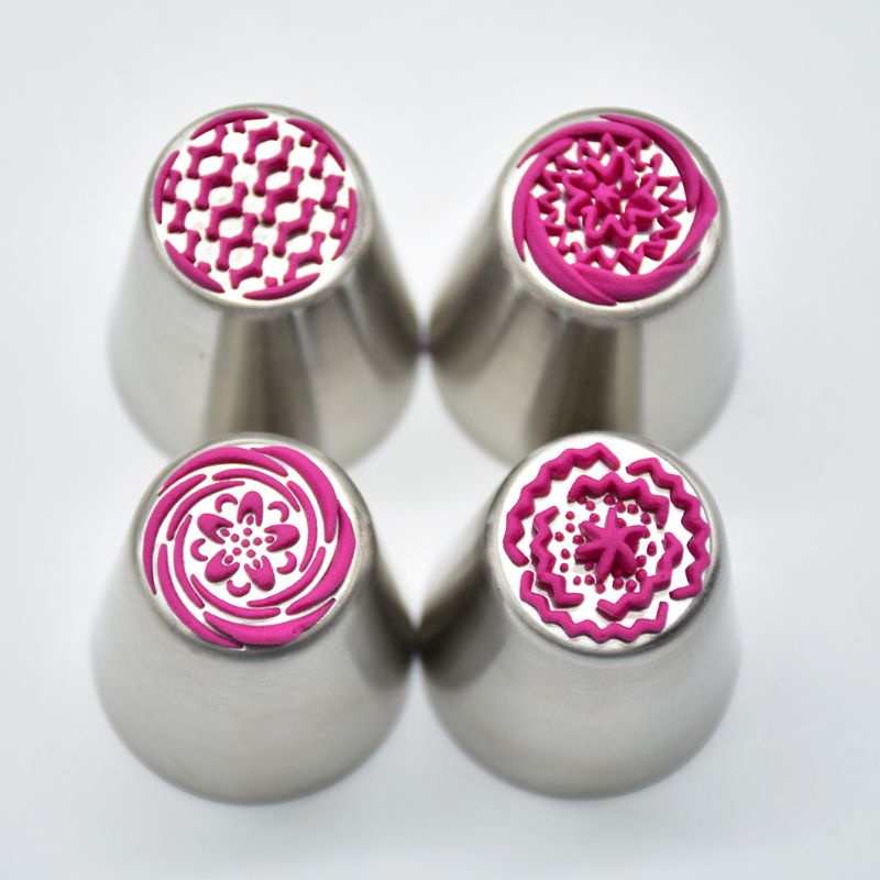 Set 12 Đuôi Bắt Bông Kem Bằng Thép Không Gỉ