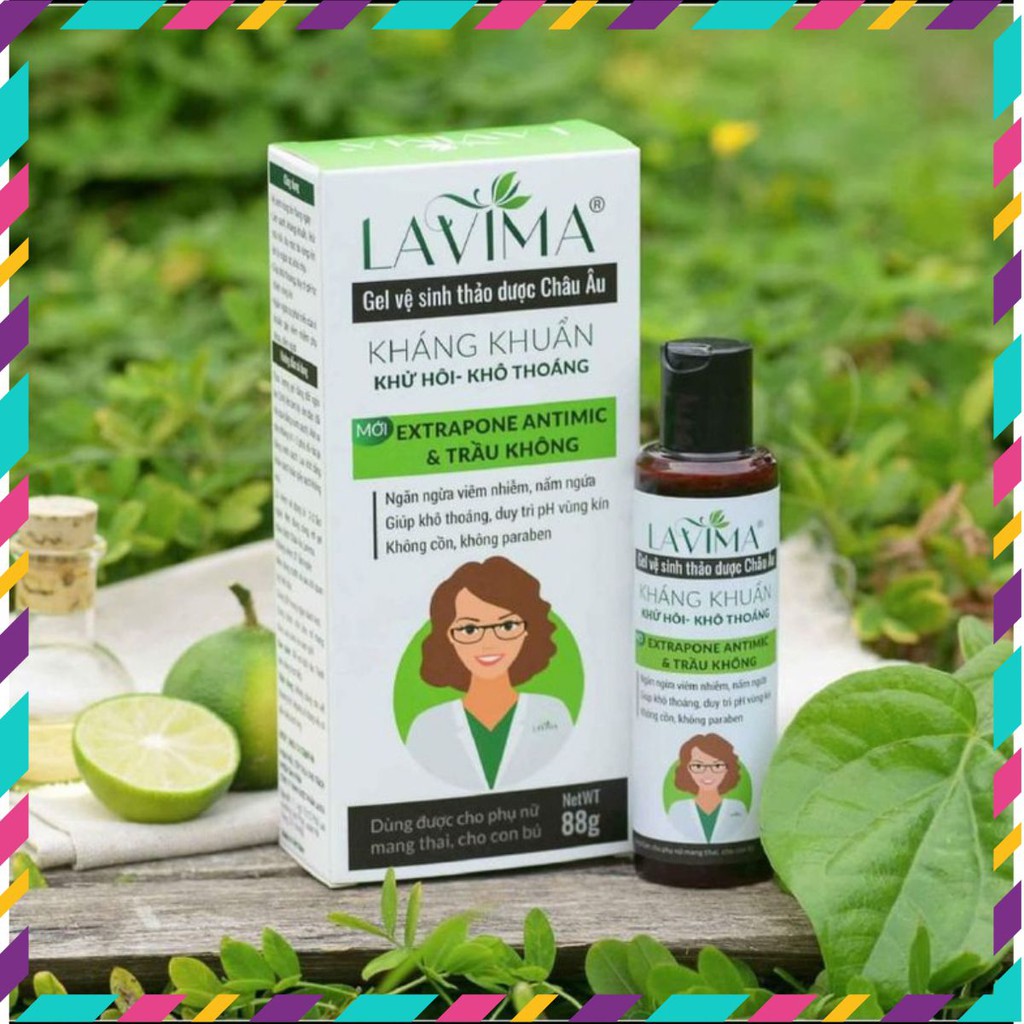 Gel vệ sinh thảo dược Châu Âu Lavima