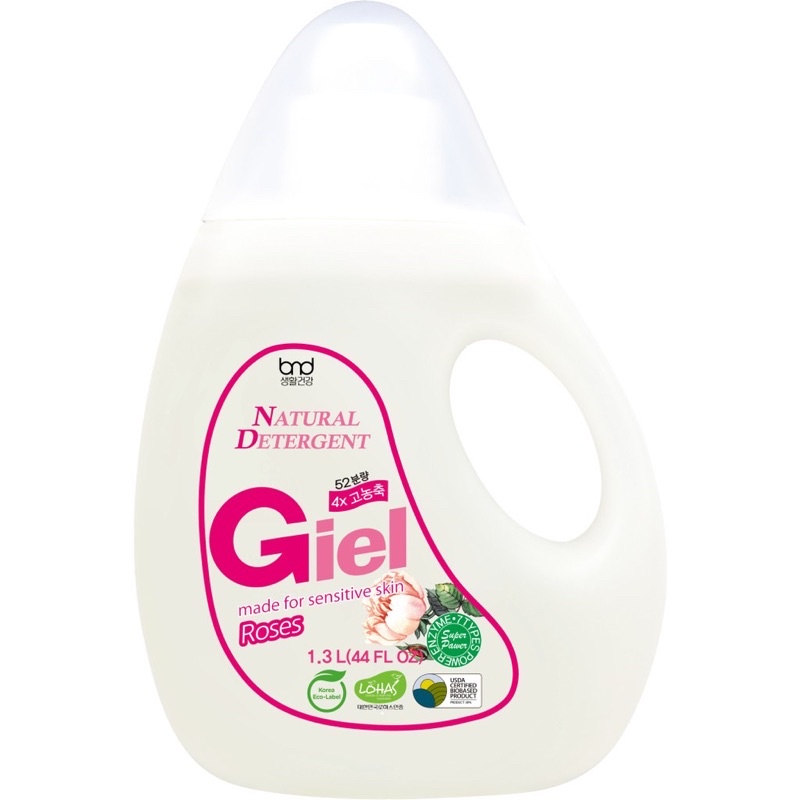 NƯỚC GIẶT HỮU CƠ SINH HỌC GIEL CHAI 1,3L