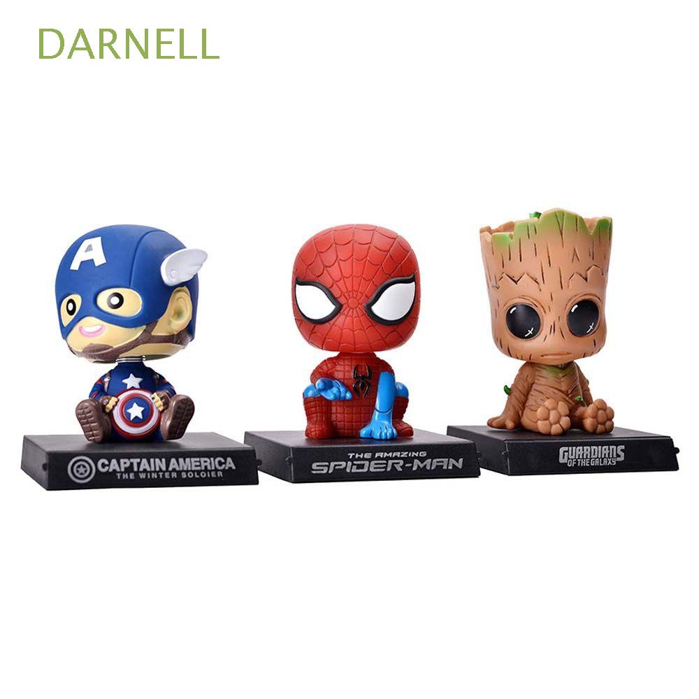 Đồ trang trí Nhân Vật Captain America Trang Trí Xe Hơi