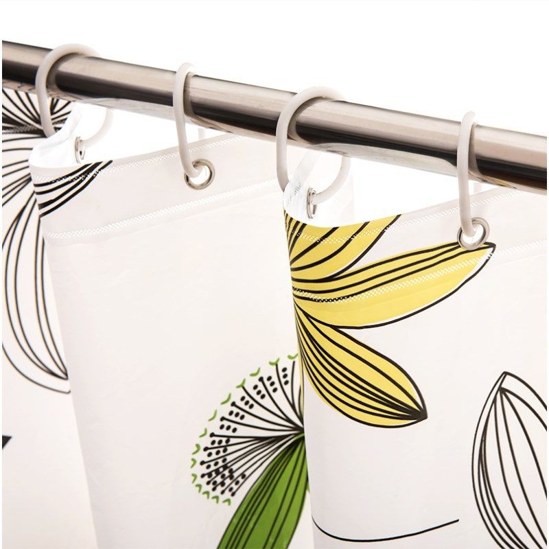 Bộ Rèm Cửa Nhà Tắm / Nhà Vệ Sinh Bằng Vải Dày Chống Thấm Nước / Nấm Mốc / Ẩm Mốc / Rèm Cửa Phòng Tắm / Phòng Tắm