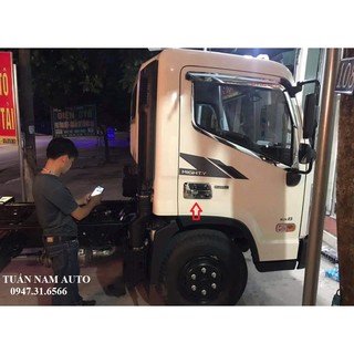 ỐP TAY NẮM MỞ CỬA CRÔM XE TẢI MIGHTY EX8, MIGHTY EX6 (Hàng Hàn Quốc)