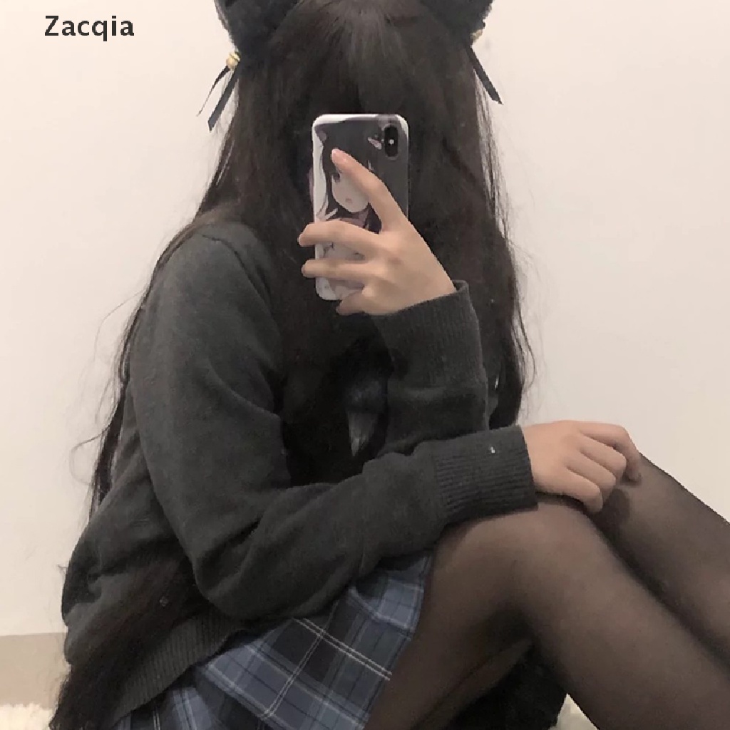 [Hàng mới về] Cài tóc tai mèo phối ren và chuông dùng hóa trang cho nữ