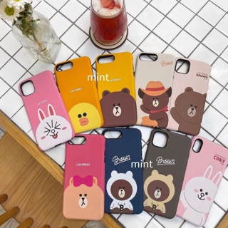 ỐP GẤU THỎ VỊT LINE (IPHONE 6/7/8/6PLUS/7PLUS/11/11PRO/11 PRO MAX)