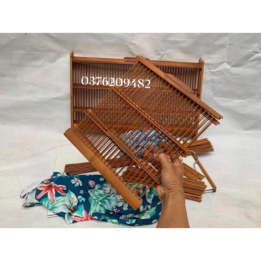 KHUNG LỒNG TẬP LỰC MÀO TRE 60 và 80 TỰ LẮP RÁP SIÊU BỀN, ĐẸP