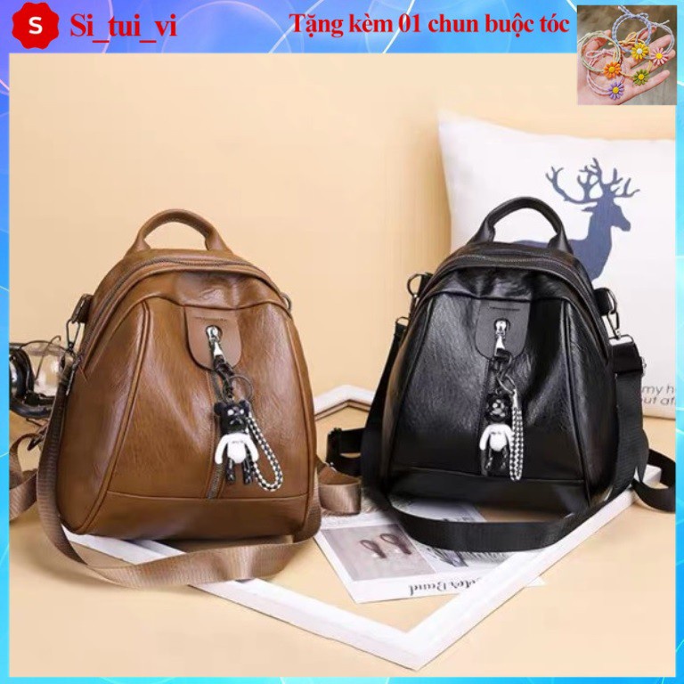 Balo Cao Cấp Da Mềm Chống Thấm Nước Nữ Đi Học Du Lịch Thời Trang Giá Rẻ - BL013 - Hàng mới về